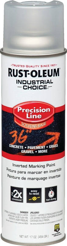Industrial Choice 1601838 Inverted Marking Spray Paint, Gloss, Clear, 17 oz, Can