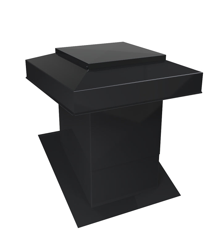 302-12-N SLOPE ROOF VENT BLK