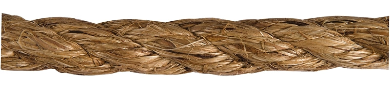 Ben-Mor 60592 Rope, 1/2 in Dia, 200 ft L, Manila, Beige/Brown