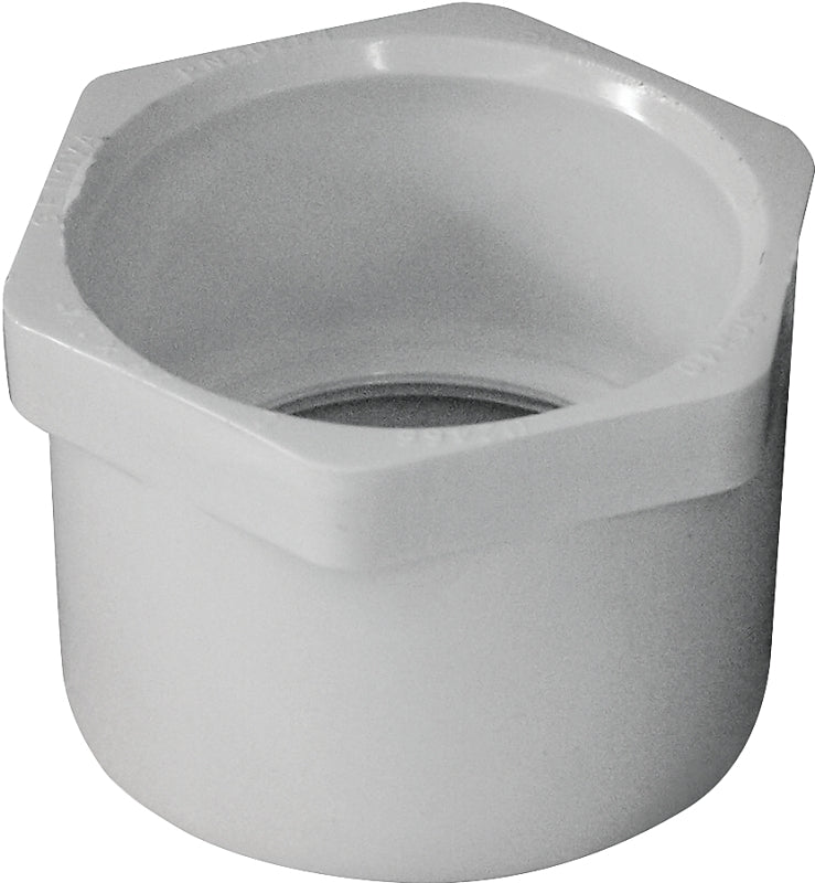 Xirtec 140 435656 Reducing Bushing, 1-1/2 x 1-1/4 in, Spigot x Socket, White, SCH 40 Schedule, 150 psi Pressure
