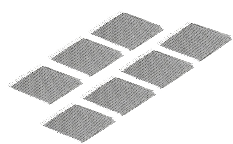 M-D 14174 Screen Patch, 1/4 ft L, 1-1/2 in W, Aluminum, Silver