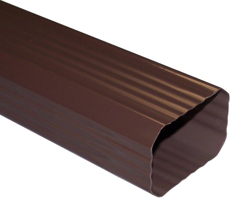 AB200 BROWN DOWNSPOUT 2X3