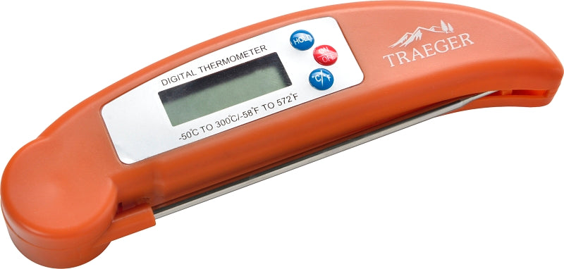 Traeger BAC414 Thermometer, -58 to 572 deg F, LCD Digital Display