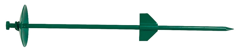 Aspenpet Dome 59999 Tie-Out Stake, 20 in L Belt/Cable, Steel, For: Pets 360 deg of Roaming and No-Tangle Freedom