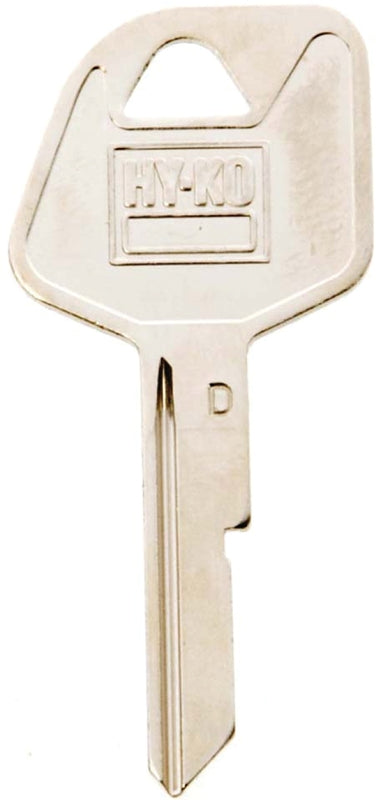 Hy-Ko 11010B67 Key Blank, Brass, Nickel