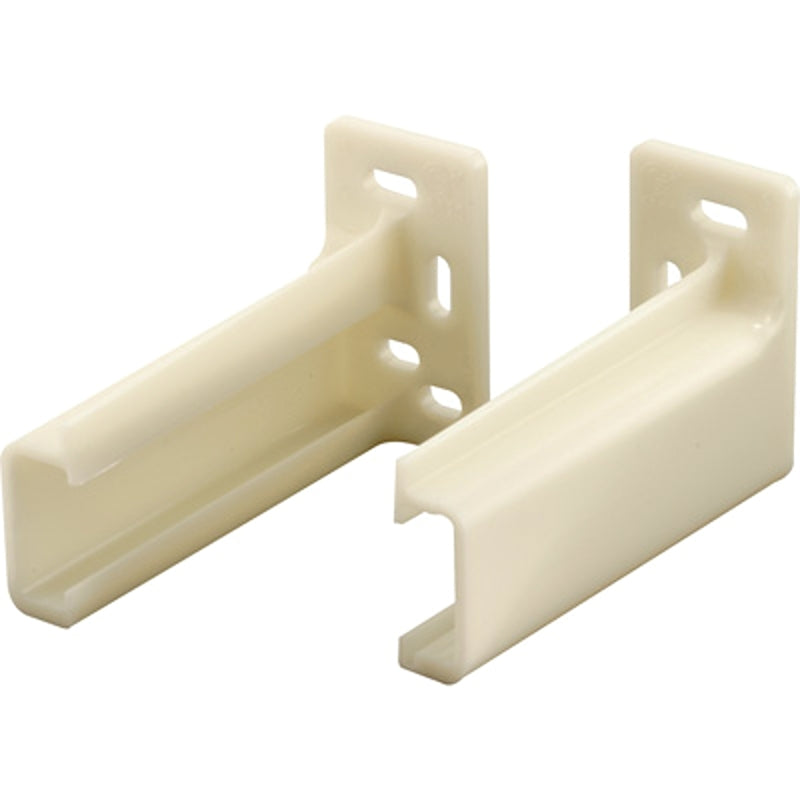 Prime-Line R 7265 Drawer Track Backplate, Nylon, Raw