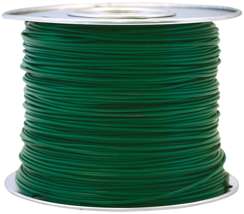 CCI 56133023 Primary Wire, 10 AWG Wire, 1-Conductor, 60 VDC, Copper Conductor, Green Sheath, 100 ft L