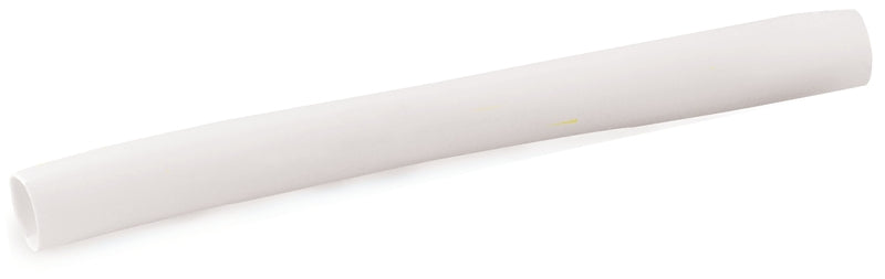 GB HST-375W Heat Shrink Tubing, 3/8 in Expanded, 3/16 in Recovered Dia, 4 in L, Polyolefin, White