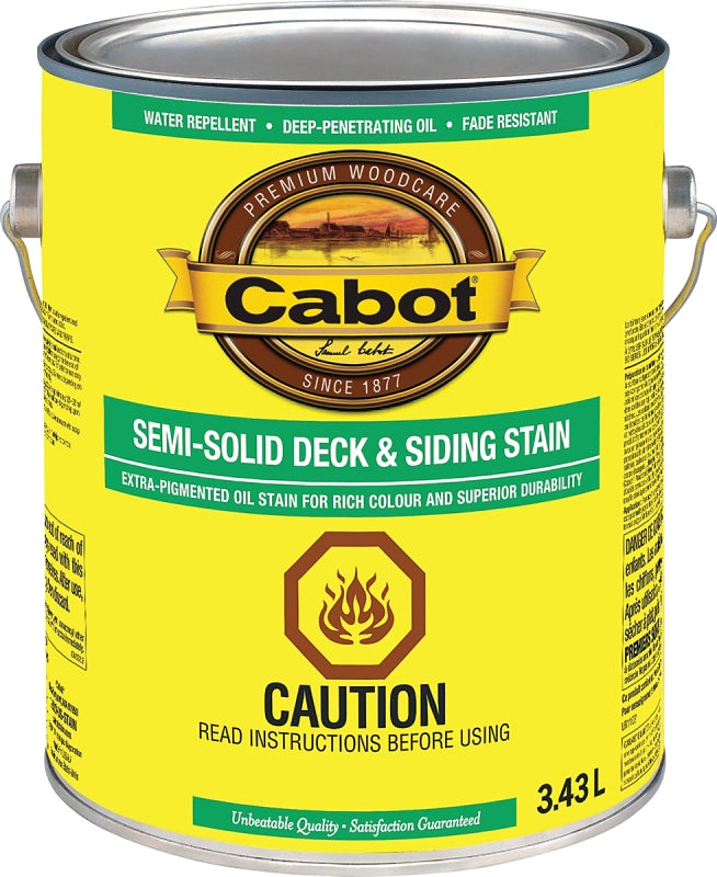 Cabot 17400 17417C Semi-Solid Deck and Siding Stain, New Redwood, Liquid, 3.43 L