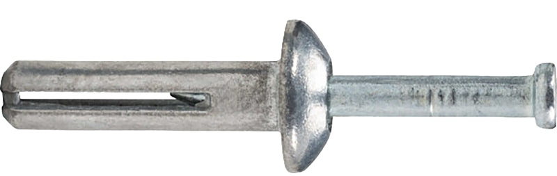 DeWALT Zamac Nailin 2808 Nail Anchor, 1/4 in Dia, 1 in L, Carbon Steel/Zamac