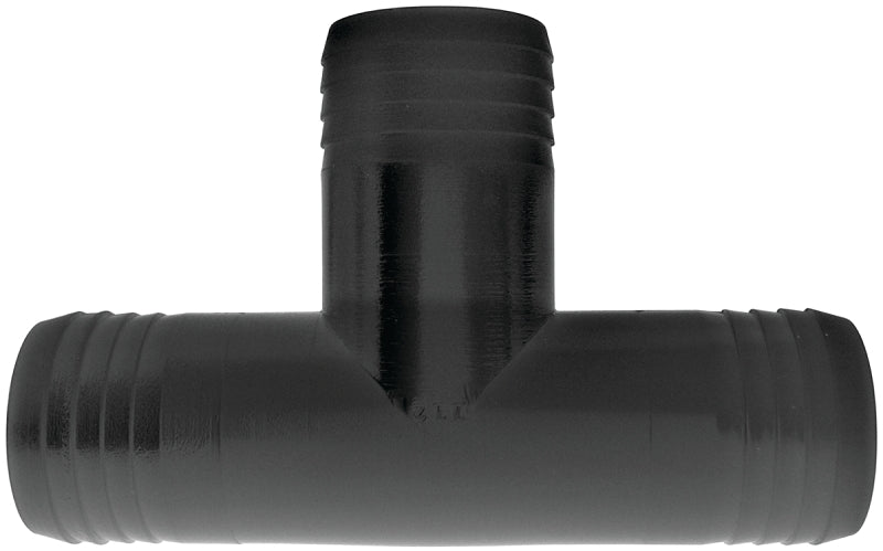 Green Leaf T100P Hose Adapter Tee, Polypropylene, Black
