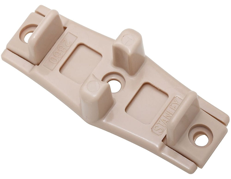 National Hardware 197 Series N344-846 Door Guide, Polyethylene, Tan
