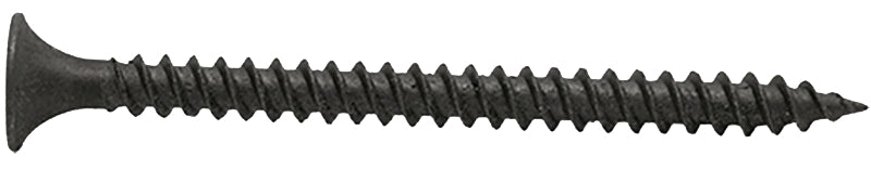 ProFIT 0280174M Screw, #8 Thread, 3 in L, Fine Thread, Bugle Head, Phillips Drive, Sharp Point, Phosphate