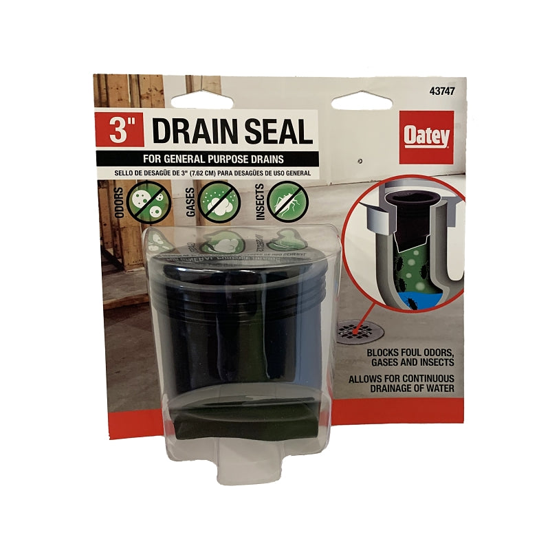 Oatey 130 42421 Snap-In Strainer with Ring, Stainless Steel, Black, Matte, Specifications: Round Shape