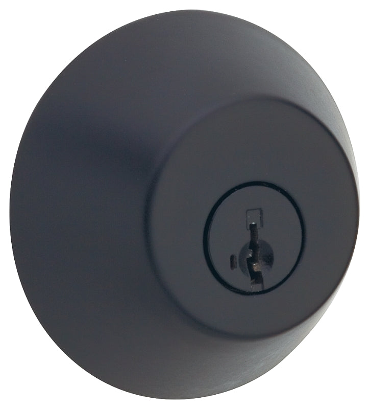 Weiser GD9471 X514 SMT M Deadbolt, 2 Grade, Iron Black, 2-3/8 to 2-3/4 in Backset, 1-3/8 to 1-3/4 in Thick Door
