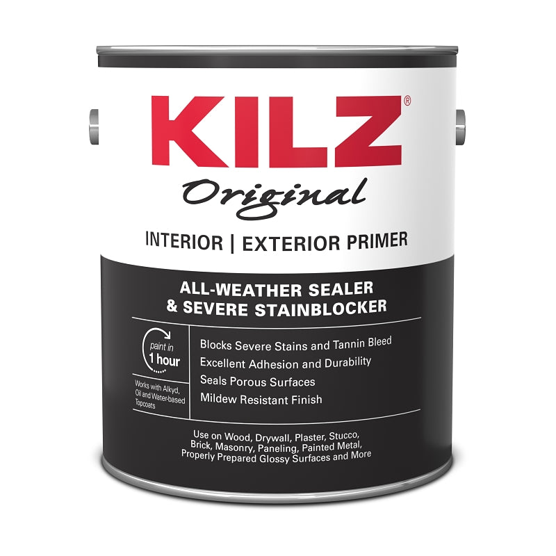 Kilz 10981 Primer, White, 1 gal