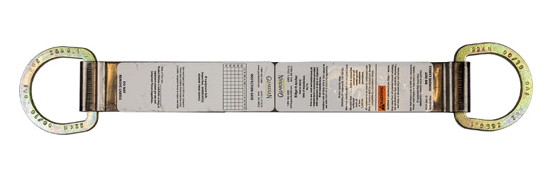 Guardian Fall Protection 00510 Ridge-It Anchor, Butyl/Stainless Steel/Zinc-Plated Steel