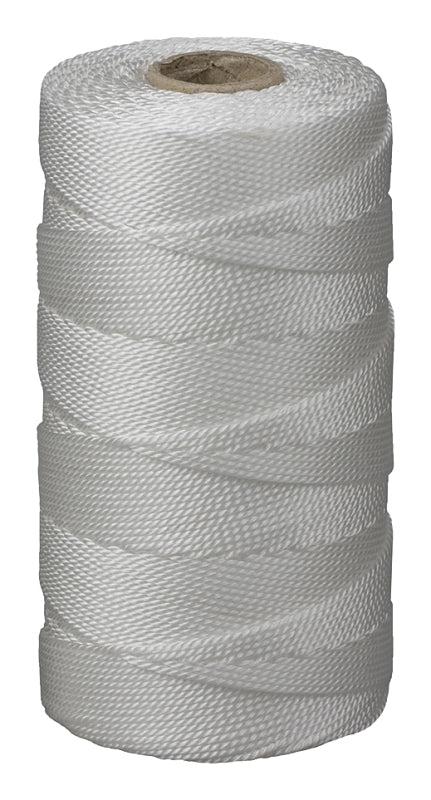 Ben-Mor 60120 Twine, #18 Dia, 250 ft L, Nylon, White