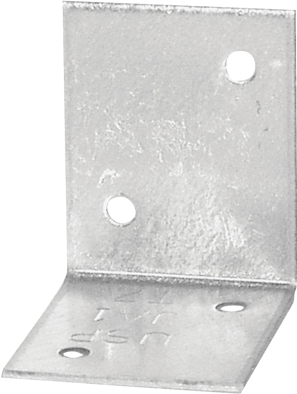 MiTek JA1-TZ Framing Angle, 1-1/2 in W, 1-1/2 in D, 1-1/4 in H, Steel, Zinc