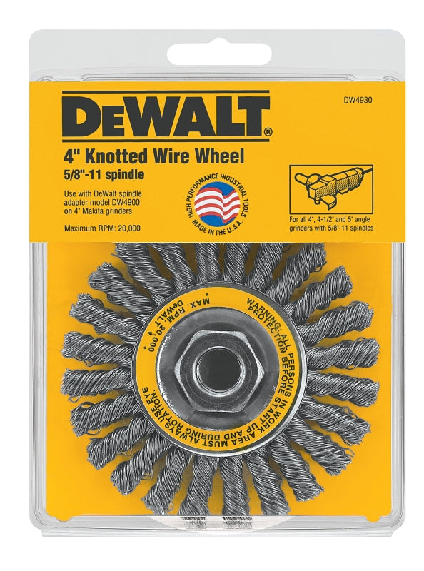DW4930 BRUSH WIRE TWIST 4IN