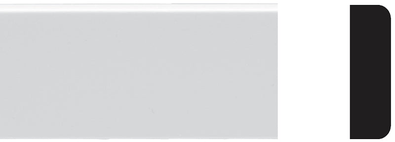 5074957 SCREEN TRIM WHT PVC8FT