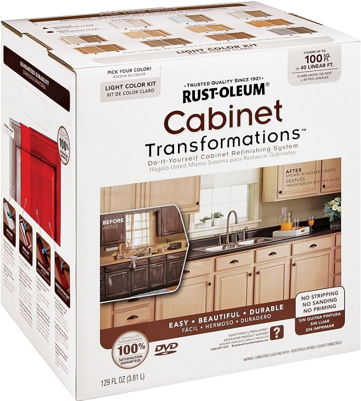 Transformations 258109 Cabinet Paint, Light, 100 sq-ft Coverage Area
