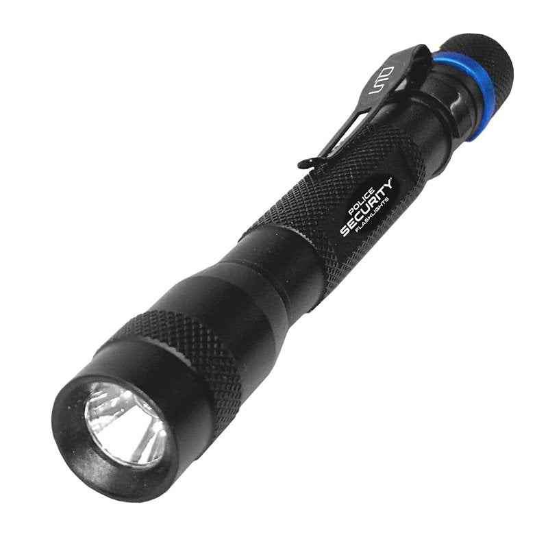Police Security Inspector Series 99491 Flashlight, AAA Battery, Alkaline Battery, LED Lamp, 50, 34 m Beam Distance