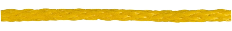 Ben-Mor 60200 Rope, 1/4 in Dia, 50 ft L, Polypropylene, Yellow