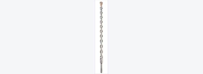 Milwaukee M2 48-20-7075 Drill Bit, 7/8 in Dia, 18 in OAL, Spiral Flute, 4-Flute, 25/64 in Dia Shank, SDS Shank