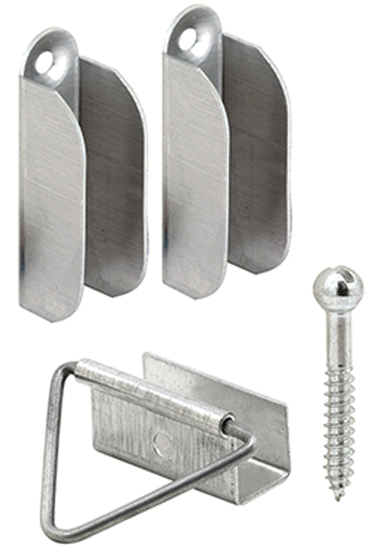 Prime-Line 018-4663 Screen Hanger and Latch, Aluminum, Mill