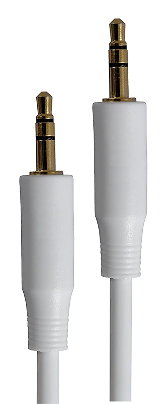 RCA CAH748Z Audio Cable, Plug, RCA Plug, White Sheath