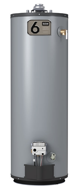 GSW B4675 Water Heater, Propane, 151 L Tank, 40,000 Btu BTU