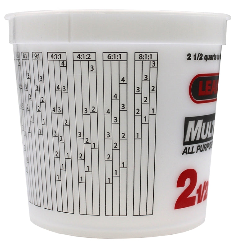 ENCORE Plastics 300344 Paint Container, 2.5 qt Capacity, Plastic