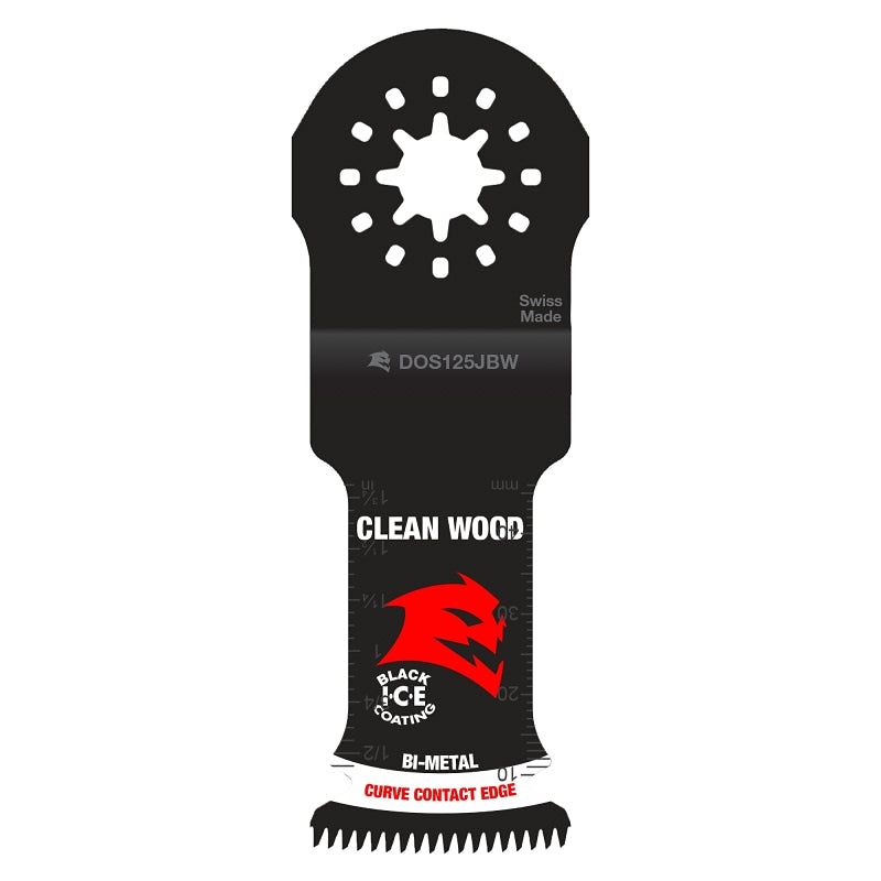 Diablo DOS125JBW3 Oscillating Blade, 1-1/4 in, Bi-Metal