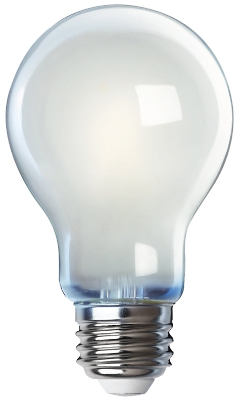 Feit Electric A1960/850/FIL/4 LED Bulb, General Purpose, A19 Lamp, 60 W Equivalent, E26 Lamp Base, Dimmable, Frosted