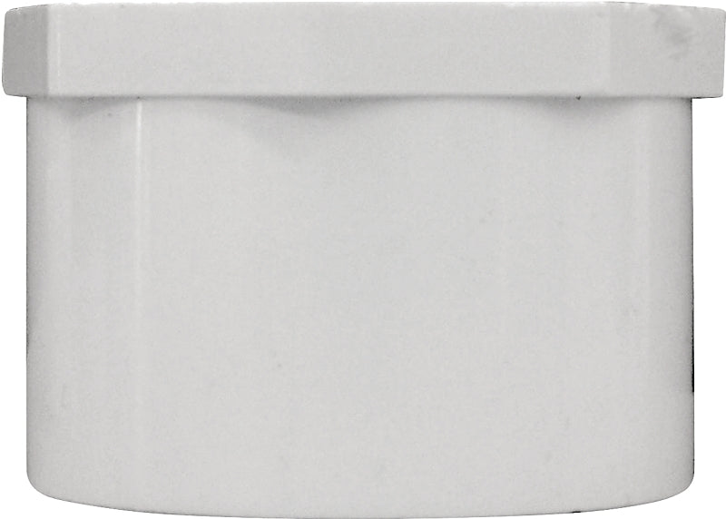 Xirtec 140 435634 Pipe Plug, 1-1/4 in, Male Spigot, PVC, White, SCH 40 Schedule