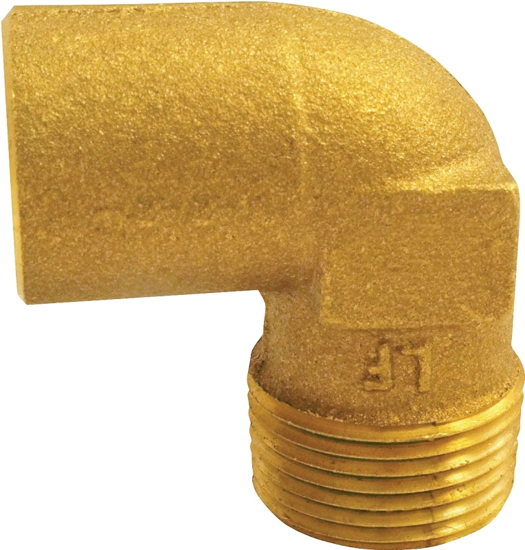 EPC 10156842 Pipe Elbow, 1/2 in, Sweat x MIP, 90 deg Angle, Copper