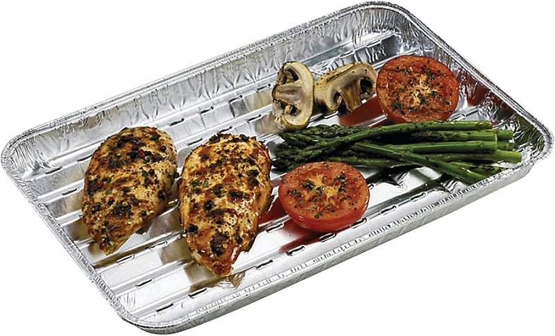 GrillPro 50426 Grilling Tray, Heavy-Duty, Aluminum
