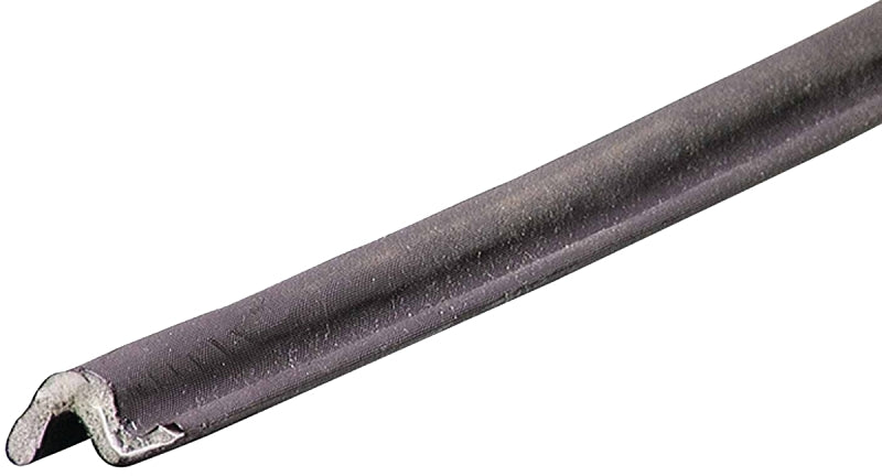 M-D 70056 Kerf Weatherstrip, 96 in L, Vinyl, Brown