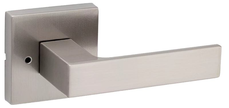 Kwikset Signature Series 720SAL 514 SQT CP Square Universal Passage Lever, Matte, Zinc, Residential, Left, Right Hand