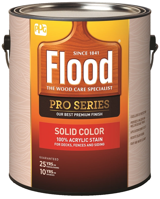 Flood FLD822-01 Wood Stain, Liquid, 1 gal