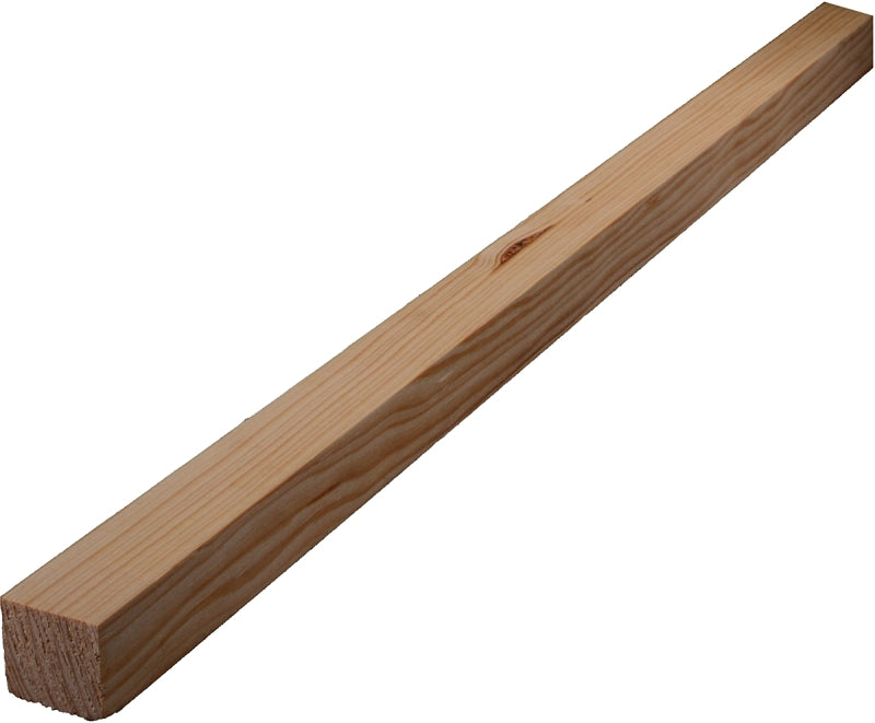 ALEXANDRIA Moulding L238A-20096C1 Parting Stop Moulding, 8 ft L, 11/16 in W, Pine