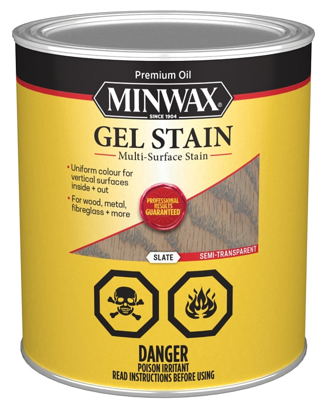 STAIN GEL SLATE 1QT