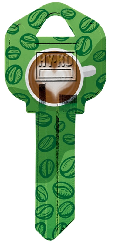 Hy-Ko 16010KW1-38 Key Blank, Brass, Nickel-Plated, For: Kwikset KW1 Keyways