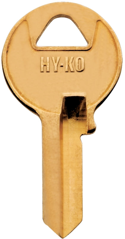 Hy-Ko 21200M1BR Key Blank, Brass, Nickel, For: Master Cabinet, House Locks and Padlocks
