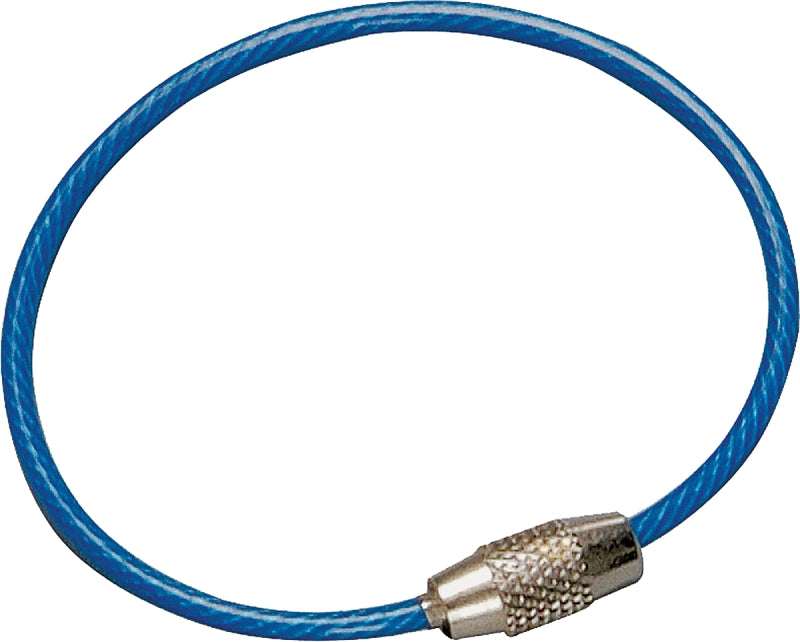 Hy-Ko KC123 Key Ring, Nylon-Coated