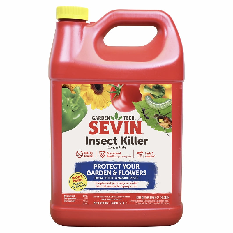 Sevin 100547214 Insect Killer, Liquid, Spray Application, 1 gal