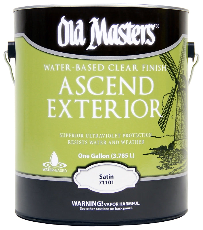 Old Masters 71101M Ascend Exterior, Satin, Liquid, 1 gal