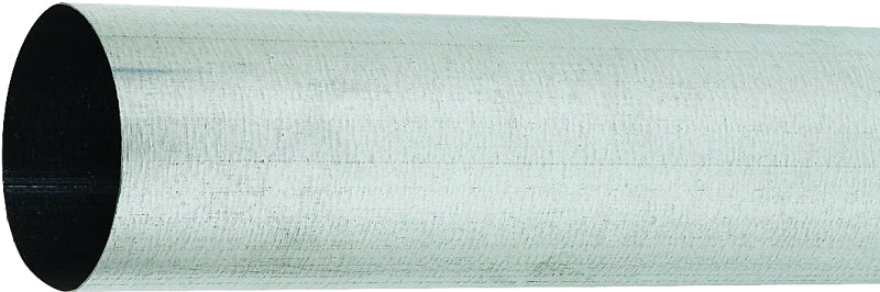 Amerimax DSPRP283 Downspout, 3 in W, 10 ft L, Metal, Galvanized