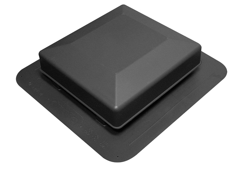 6050BL SQUARE TOP RF VENT BLK